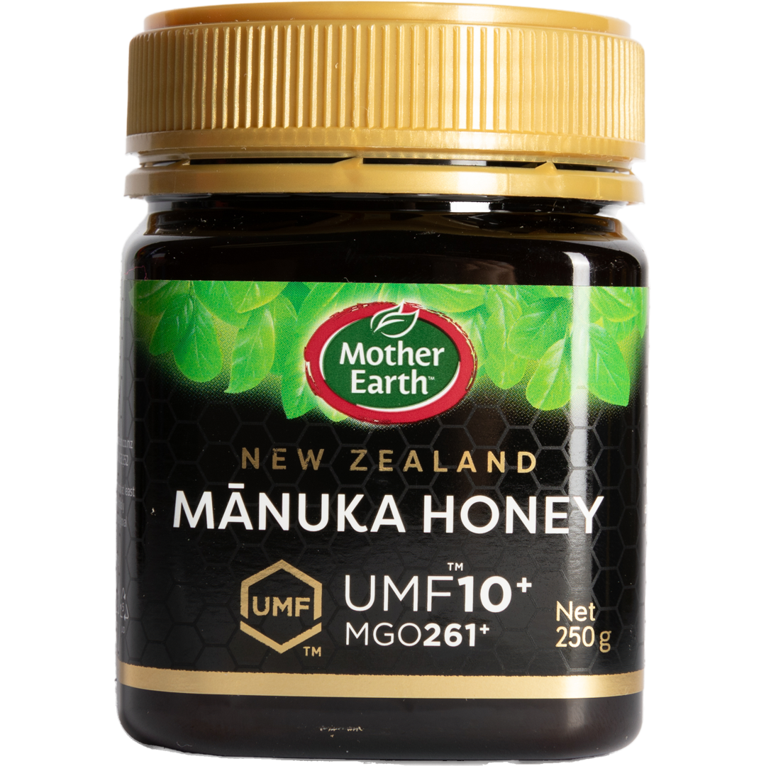 Mother Earth Manuka Honey Umf 10+ 250G - London International Honey ...